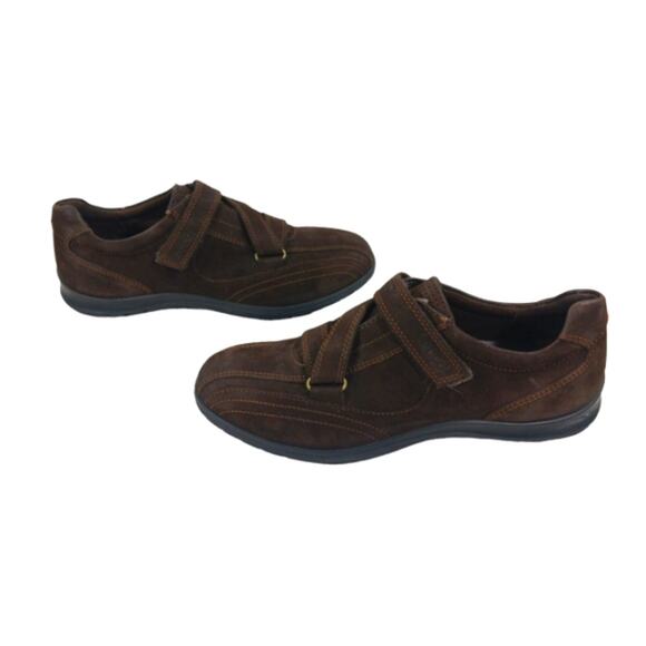 Ecco Sky Quick Fasten Suede/Nubuck Sneakers EUC $117 size 37 US 6/6.5   FS2190 - Picture 3 of 10